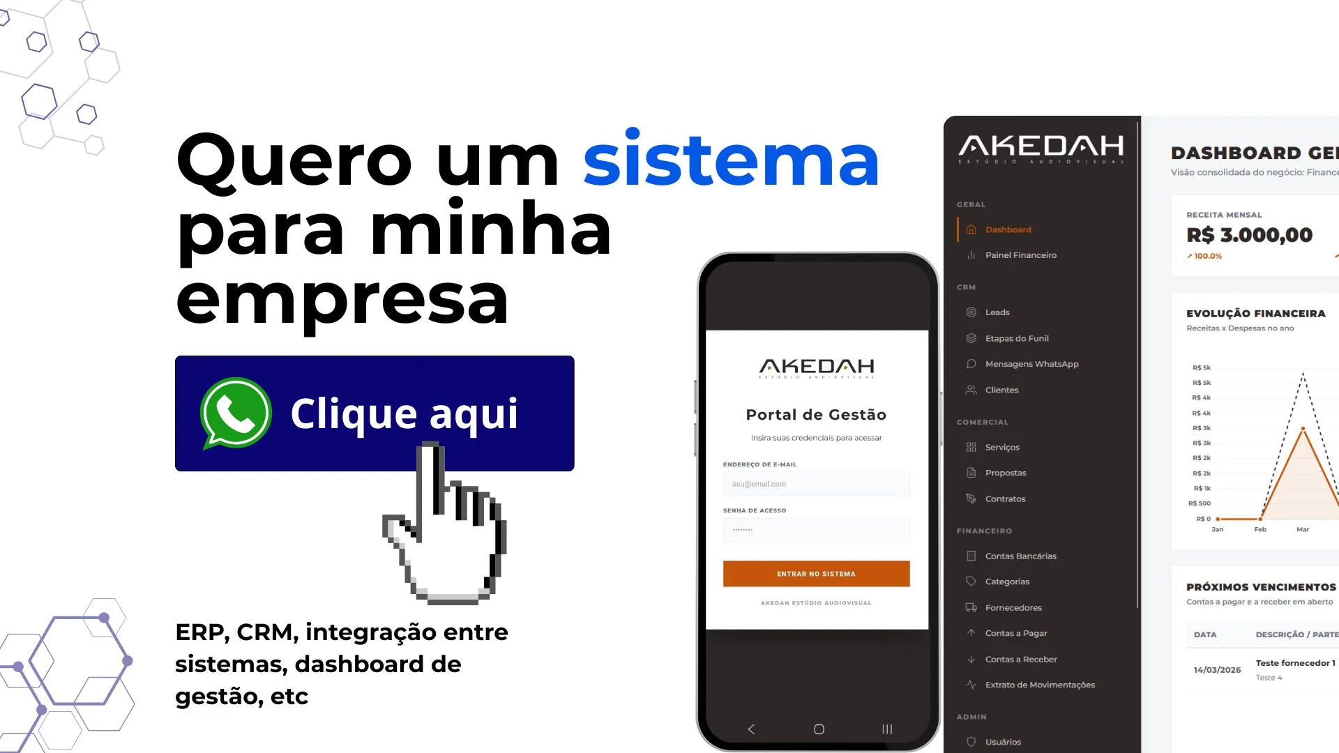 Quero um sistema pra minha empresa